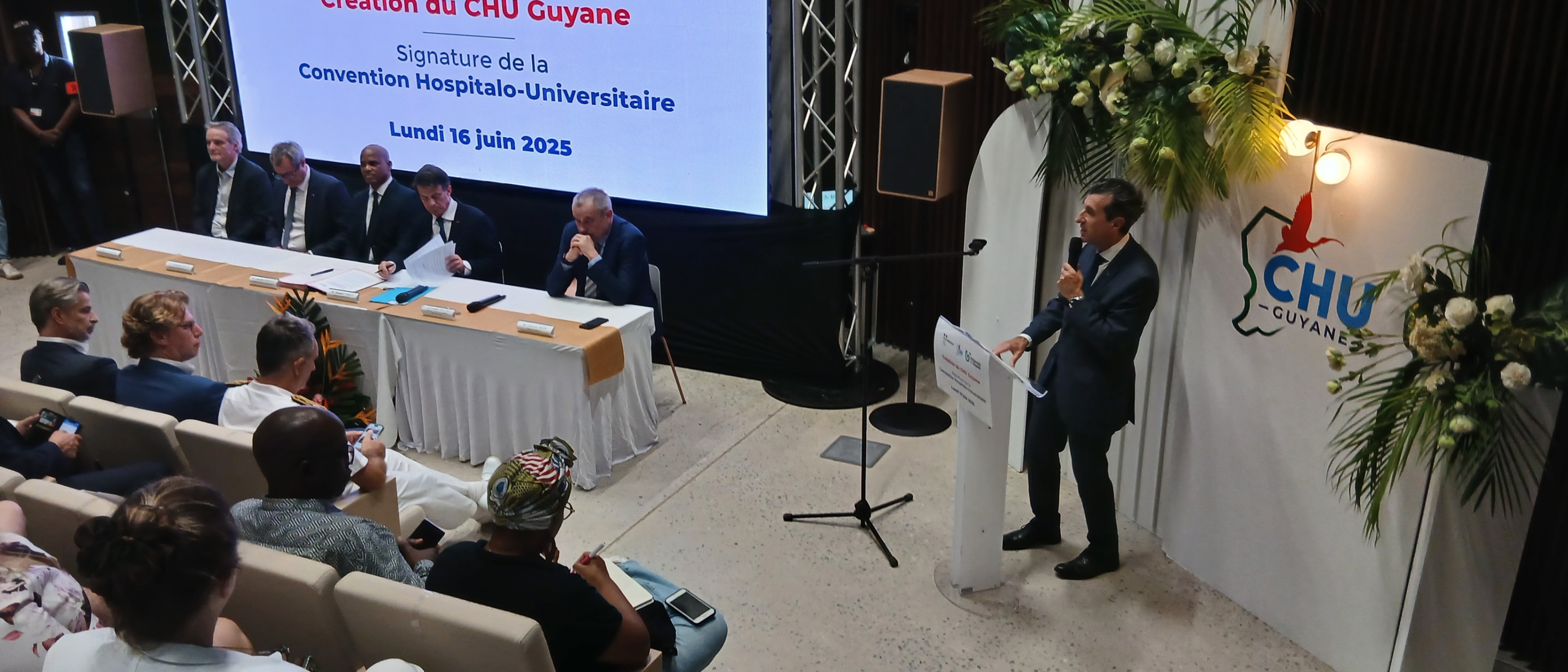 Le CHU de Guyane fête son premier anniversaire.