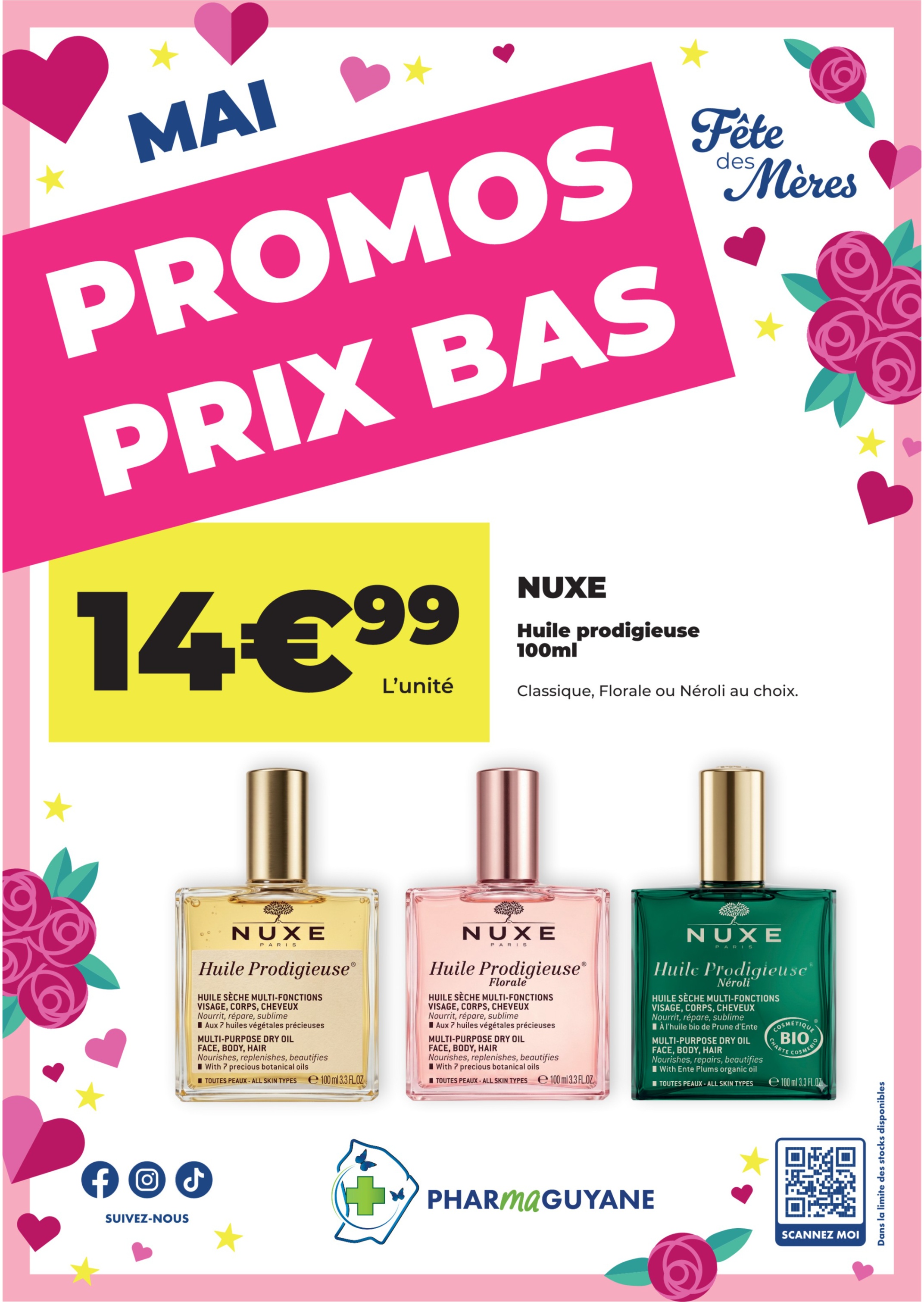 NUXE Huile prodigieuse 100ml