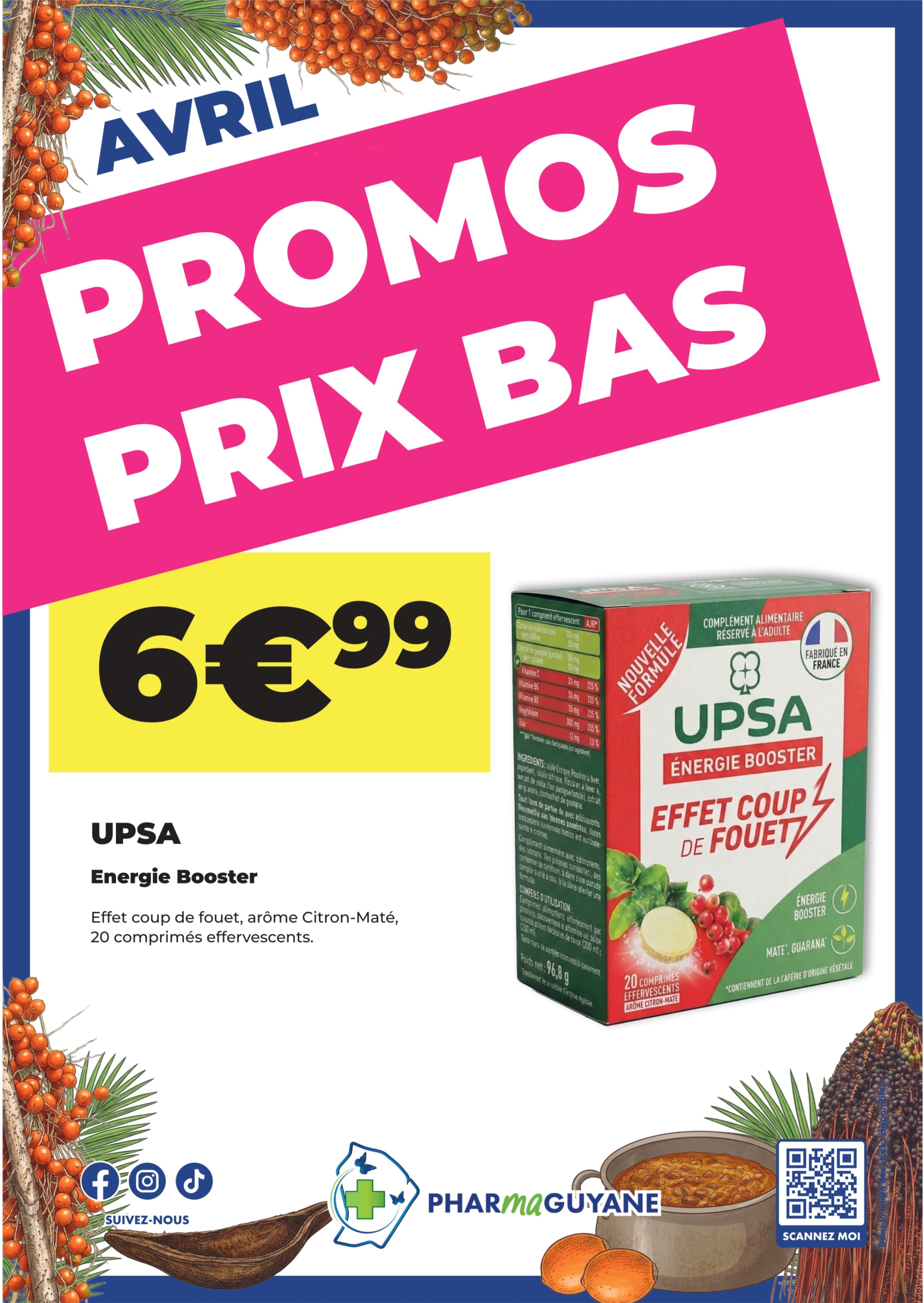 UPSA Energie booster