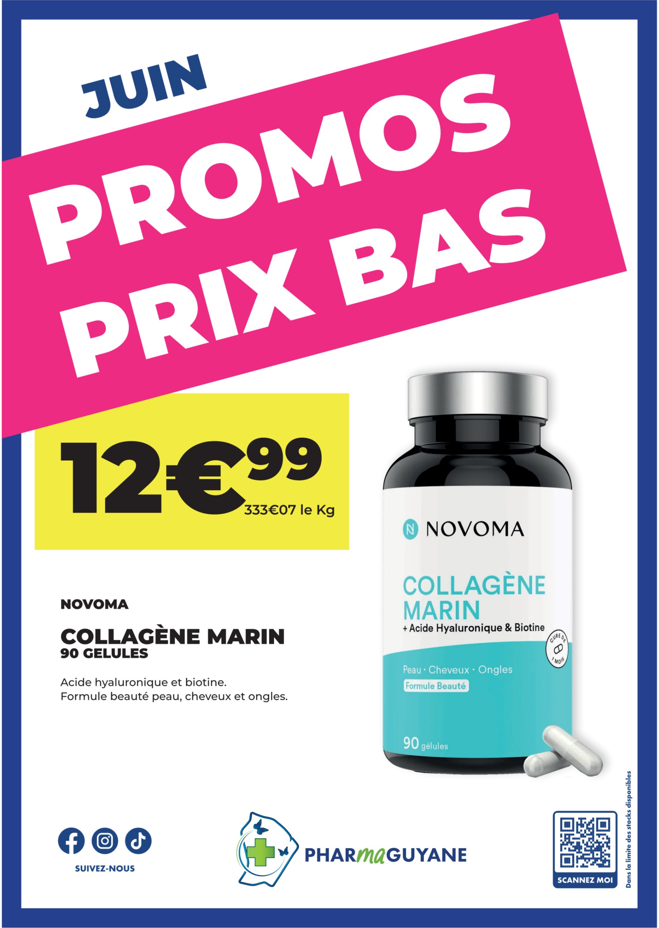 NOVOMA Collagène marin 90 gelules